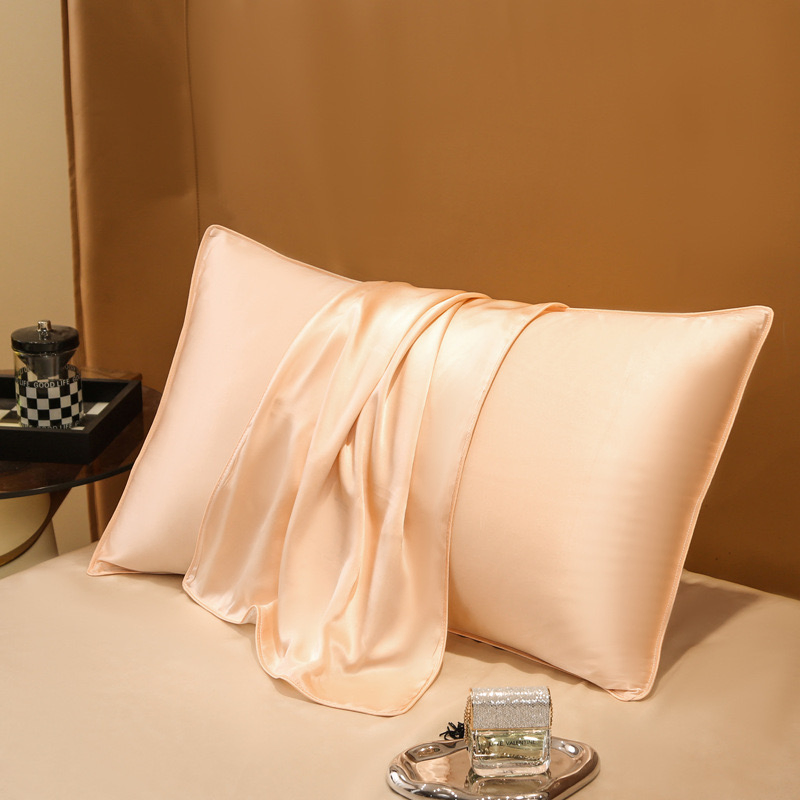 Natural Material Soft Luxury 100% Mulberry Silk Pillowcase 25mm Pillow Case ODM/OEM Home Textile Pillow Cover High Quality Bedding