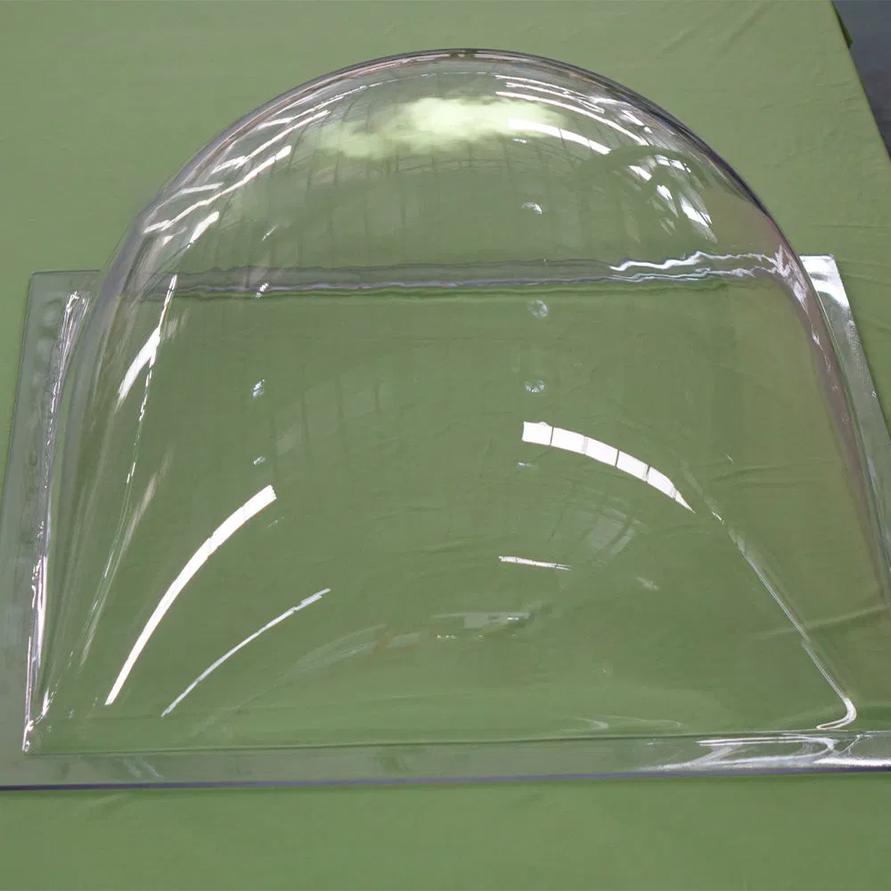 Transparent Plastic Protective Shell Polycarbonate Sheet Blister Semi-Arc Protective Cover PC Lighting Cover