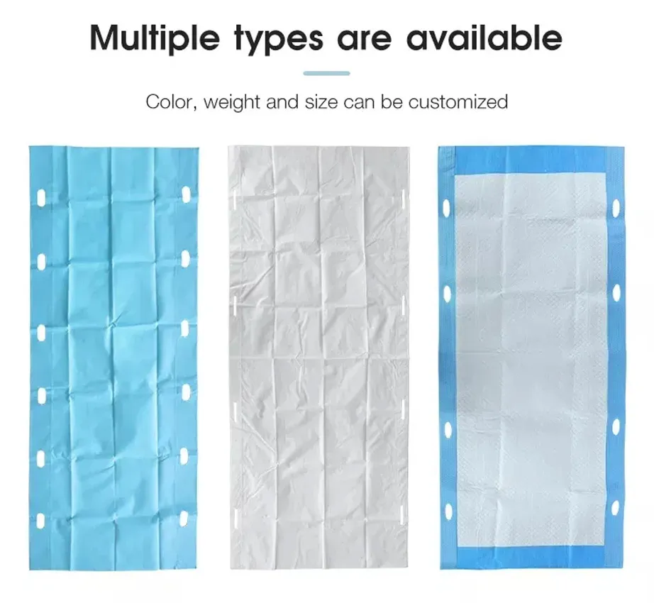 Medical Underpad with Handles