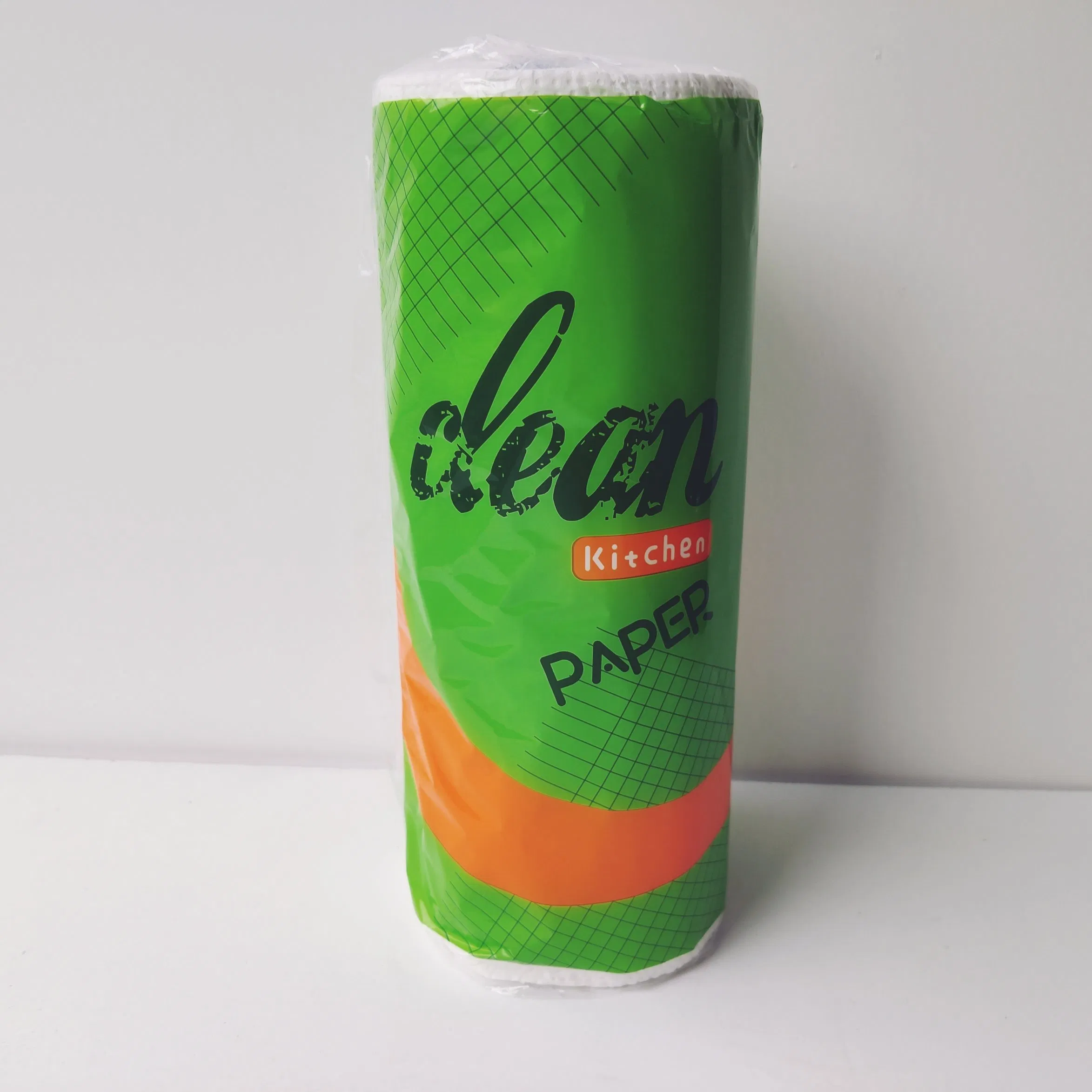 Top Selling Wholesale Cheap Disposable Customizable Printing 2ply Oil Absorbing Embossed Kitchen Tissue Paper Roll Hand Towel