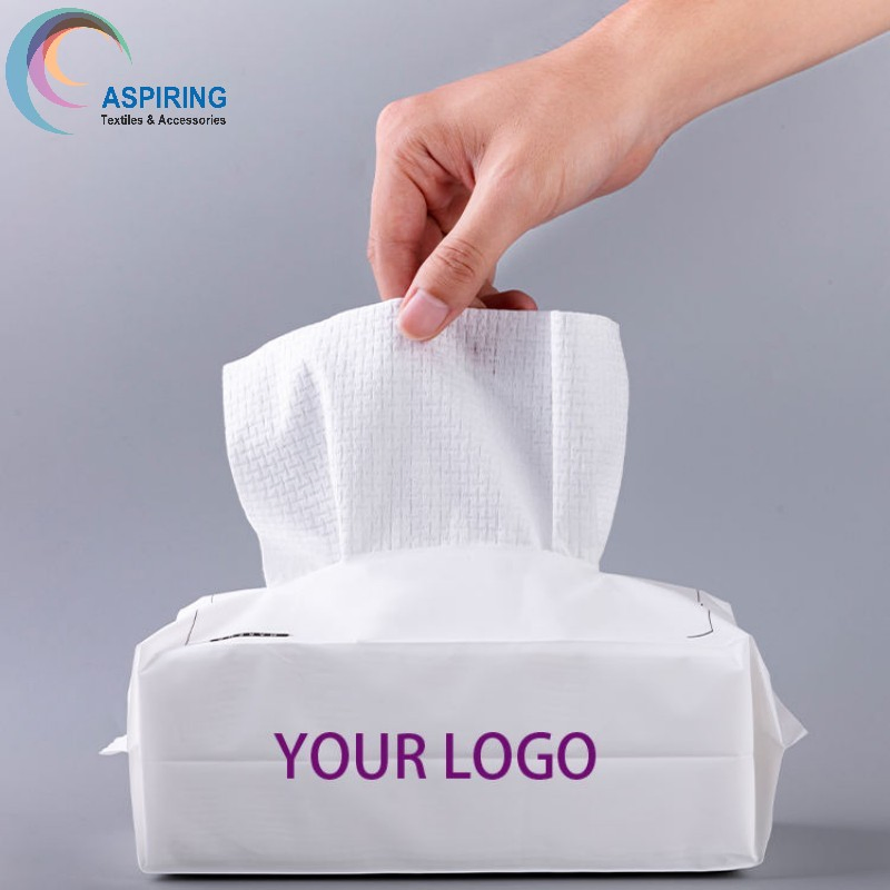 Disposable 100% Cotton Soft Face Towels and Bath Towel