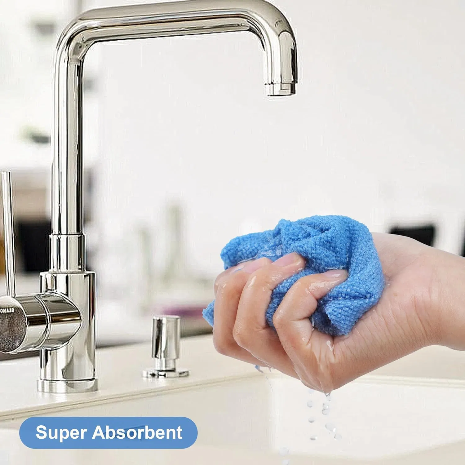 Mrloga Microfiber Towels Rolls Microfiber Disposable Towels Washable Microfibre Cleaning Cloths