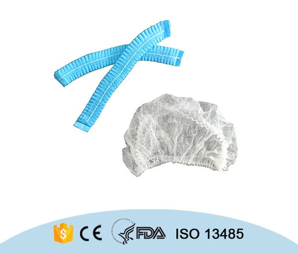 Disposable Nonwoven Bouffant Cap Medical Hair Cap