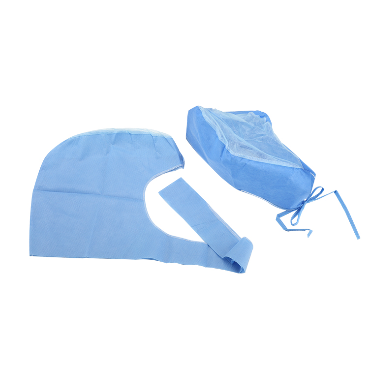 Disposable Cleanroom Hospital Use Surgical Medical Dental Doctor Head Hair Non-Woven Surgeon Bouffant Cap