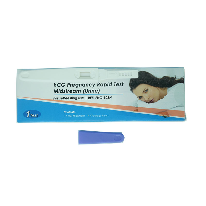 Easy Procedure to Use Self Diagnosis Rapid Read Pregnancy Midstream Test Kits