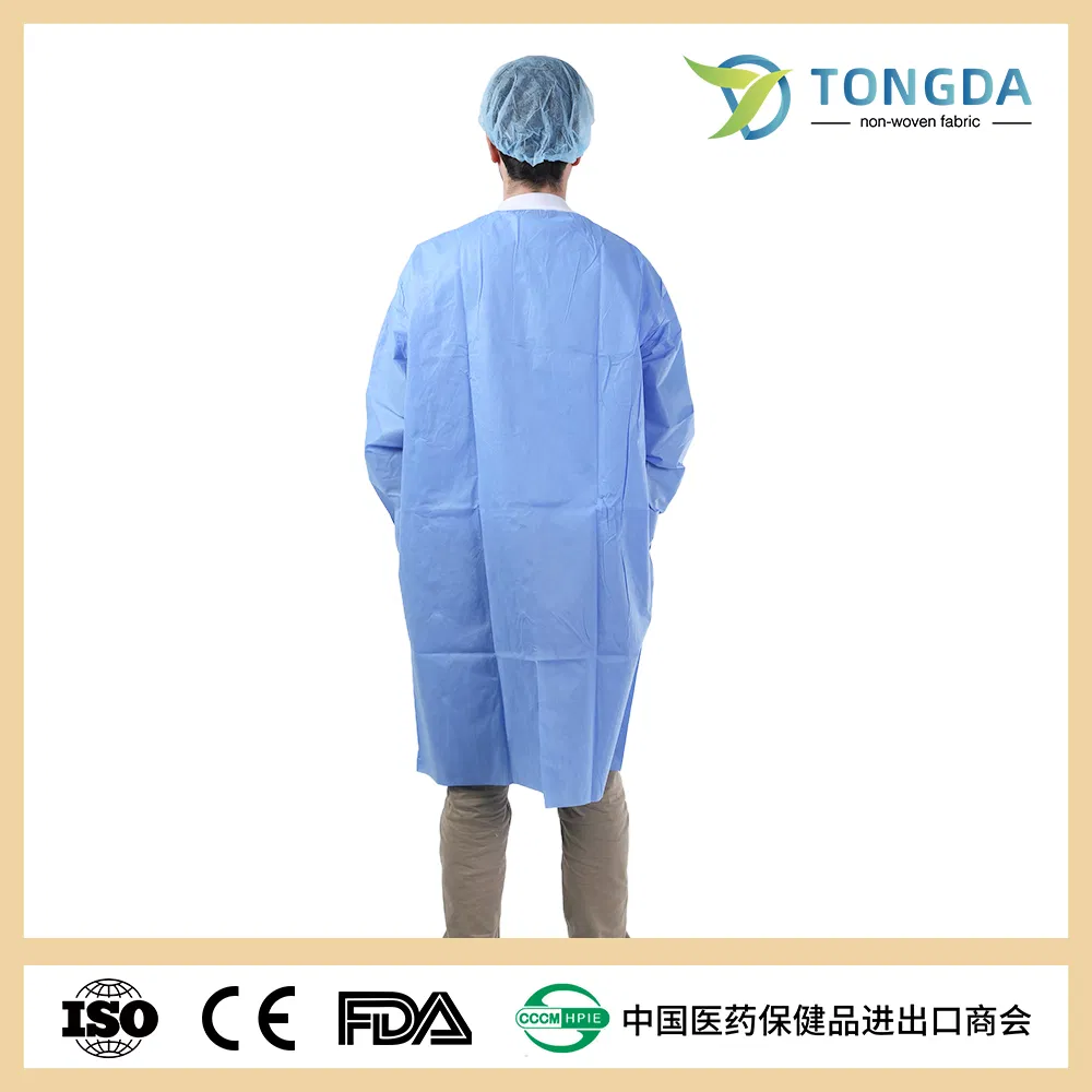 Factory PP Disposable Dustproof Lab Coat