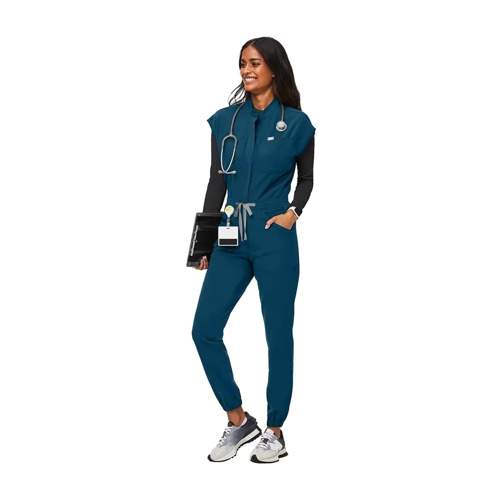 One-Piece Medical Scrub Suit High-Quality Operating Room Uniforms for Doctors and Nurses