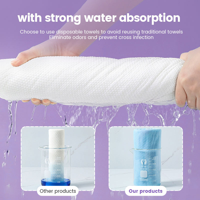 Disposable Hair Towels Single Use Lightweight for Beauty Salon Barber