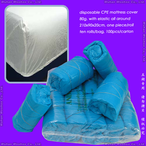 Waterproof Hospital Exam/Surgical/Medical Examination/Plastic/SMS/CPE/PVC/Tissue Paper+PE Film Table/Couch/Mattress/Bed/Disposable Nonwoven PP Pillow Cover