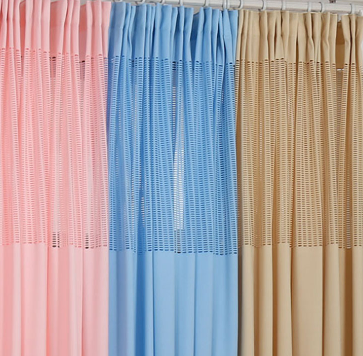 Durable Bed Curtains Fire Retardant Hospital Medical Curtains