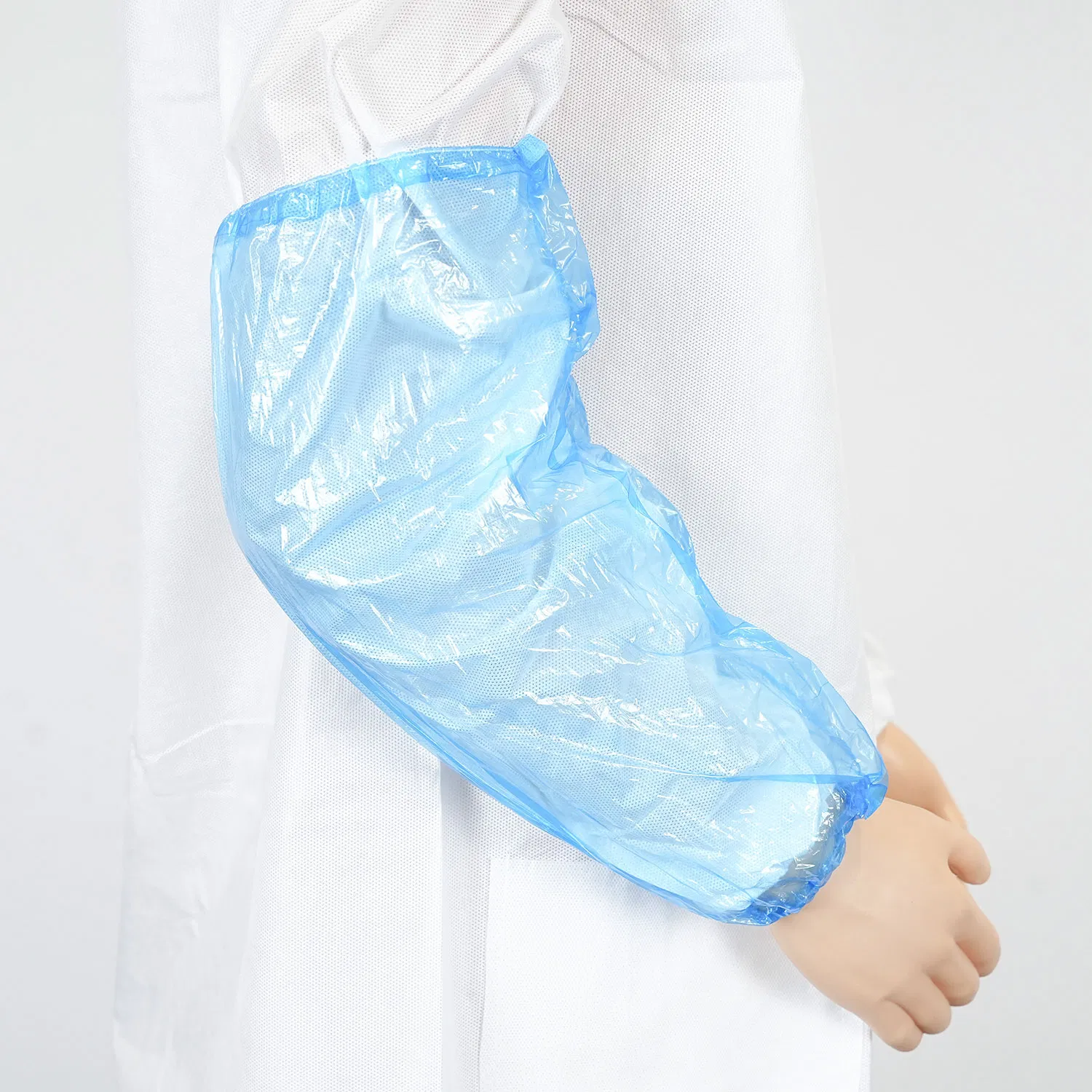 Disposable Waterproof PE Oversleeves PVC Arm Sleeve Cover