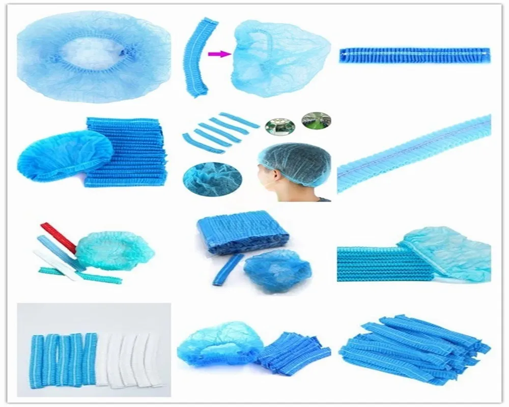 Disposable PP Non Woven Strip Cap