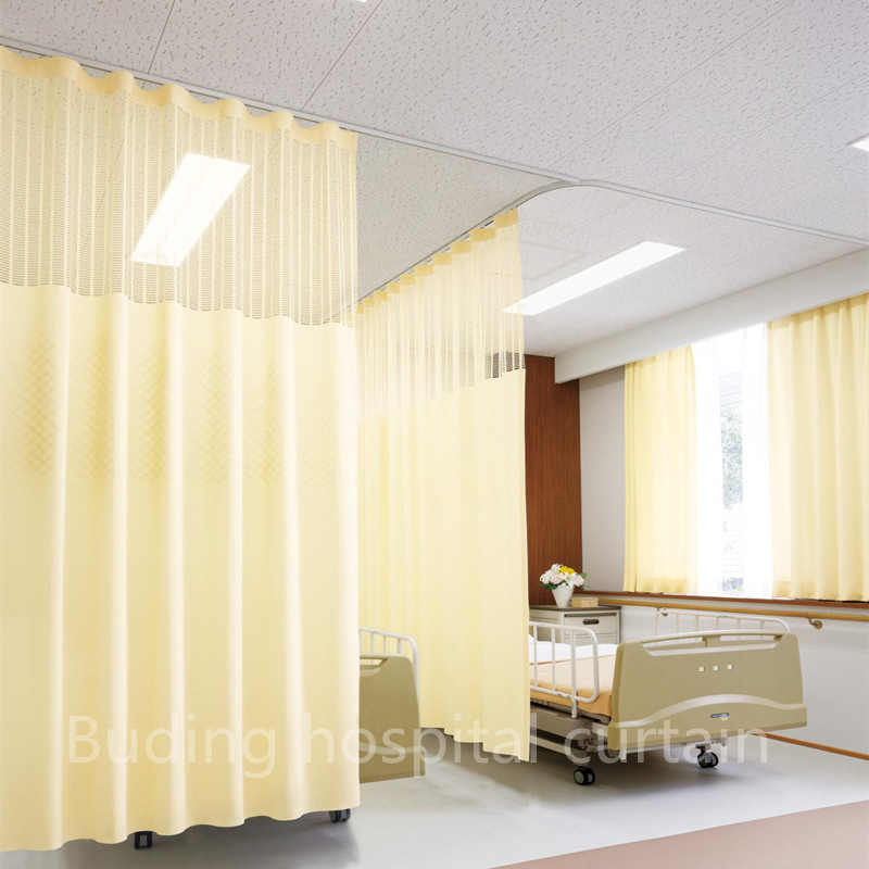 Tailor-Made Textile Privacy Screen Medical Divider Screen Hospital Curtain