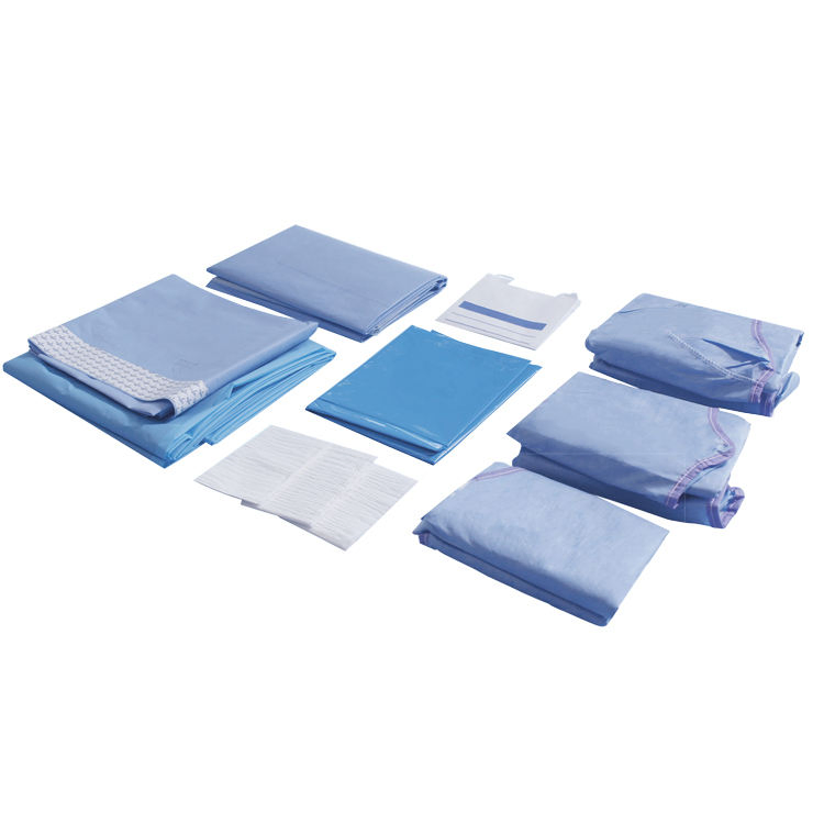 Hospital Medical Consumable Sterile Laparotomy Drape Kit Medical Supplies Surgical Drape