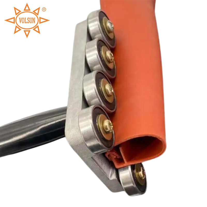 High Voltage Bare Conductor Insulation Sleeve PE Overhead Line Cover