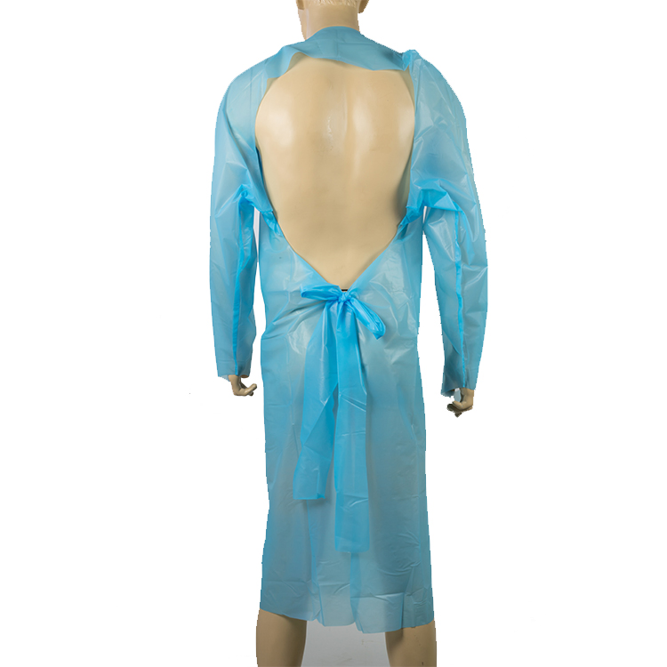 Disposable 3ply Nonwoven Hospital Medical Patient Isolation Gown Non Medical