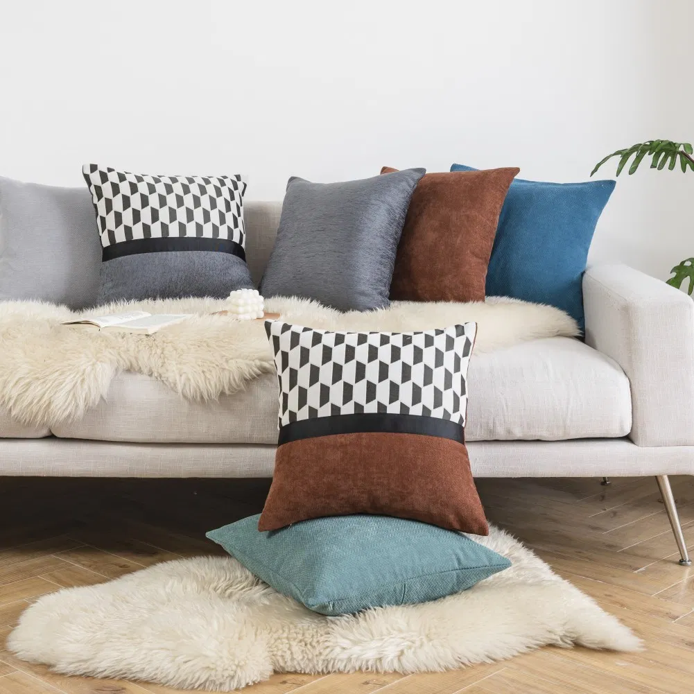 Chenille Pillow Cover View 2