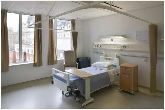 Medical Flame Retardant Disposable Hospital Cubicle Curtains