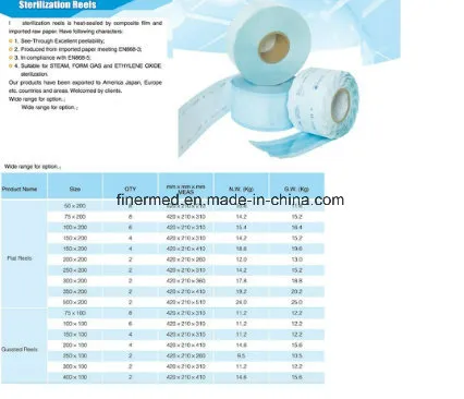 Medical Autoclave Sterilization Crepe Paper Wraps