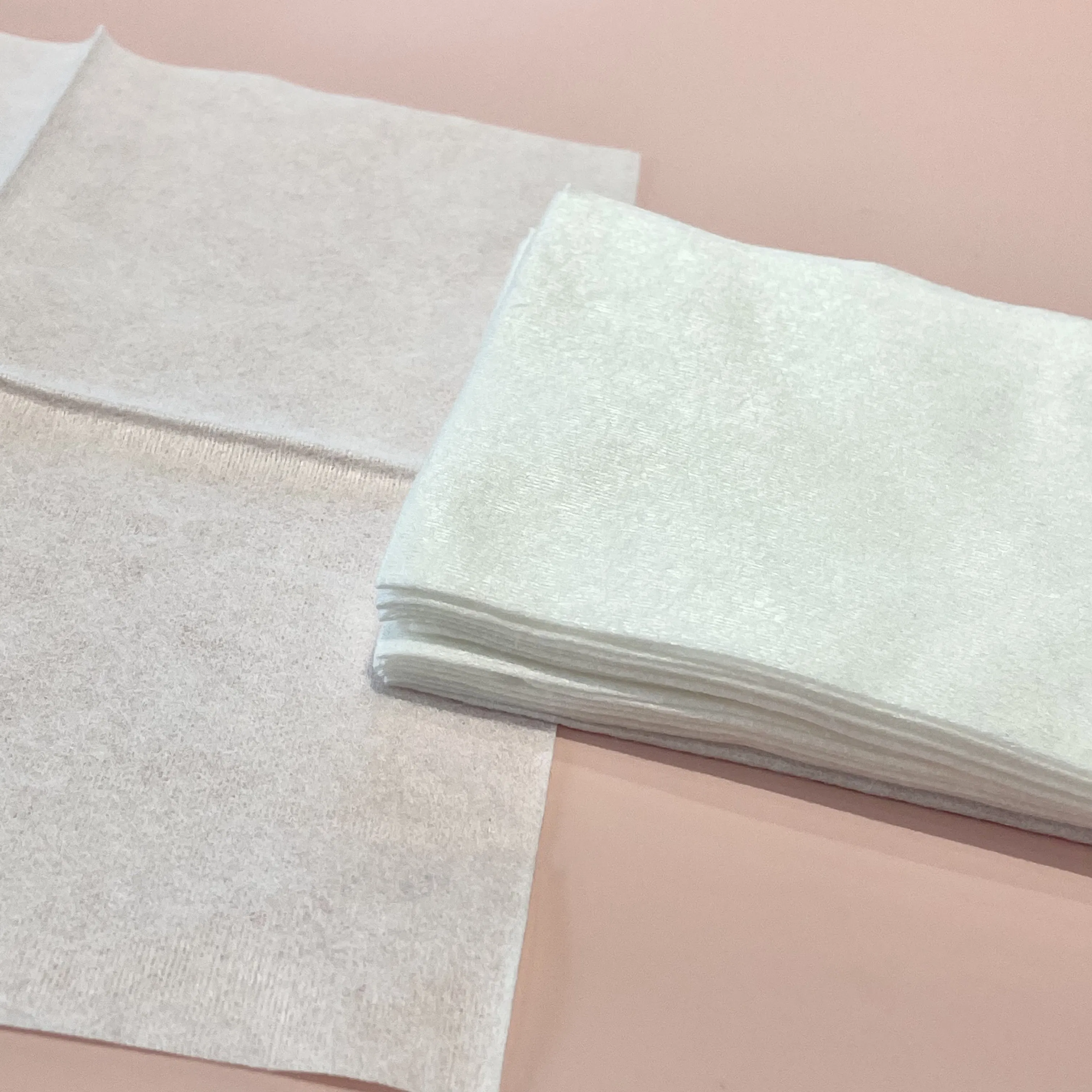 Comfortable Facial Clean Wipes 100% Bamboo Fiber Biodegradable Disposable Towel Travel Size Face Towels for Sensitive Skin