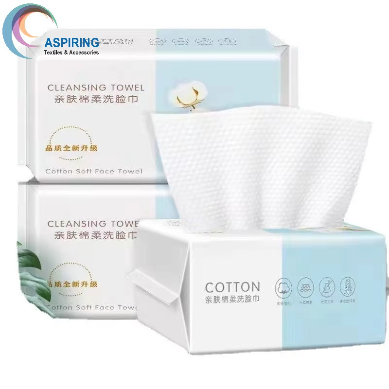 Disposable 100% Cotton Soft Face Towels and Bath Towel