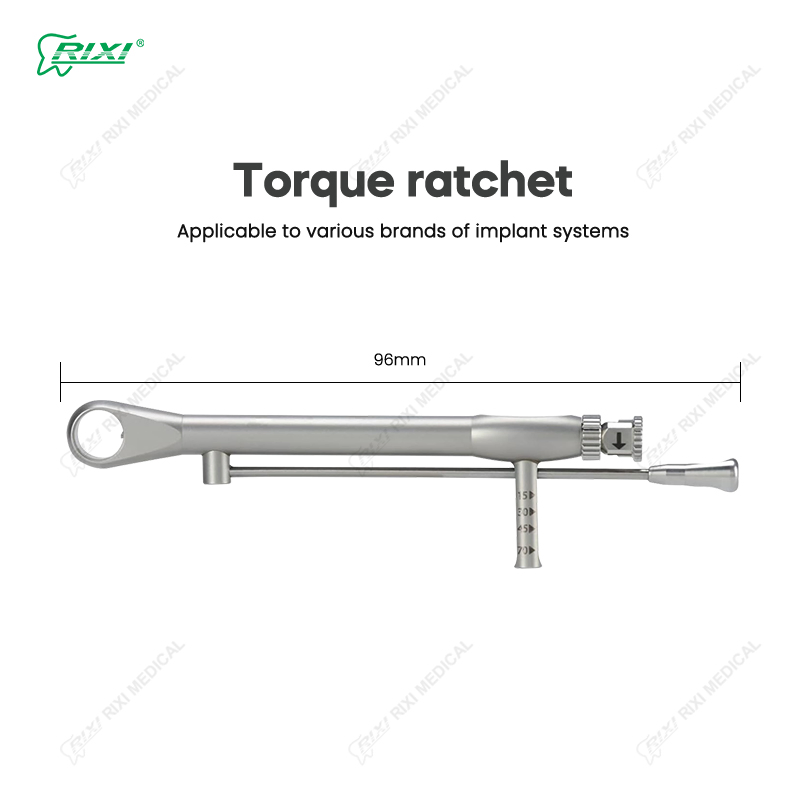 Universal Rixi Torque Wrench Kit for Dental Implant Procedures