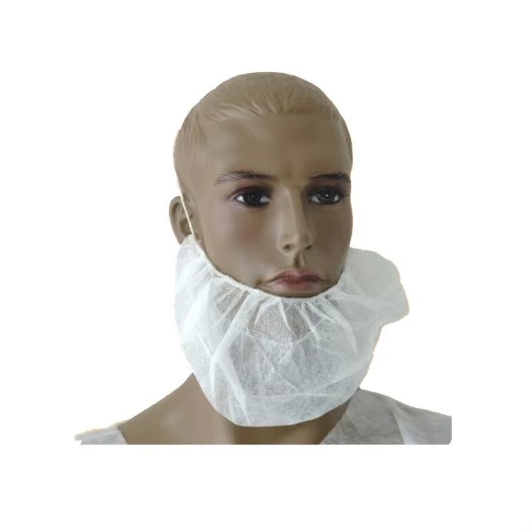 Cheap Price Disposable Beard Cover White for Person Protection