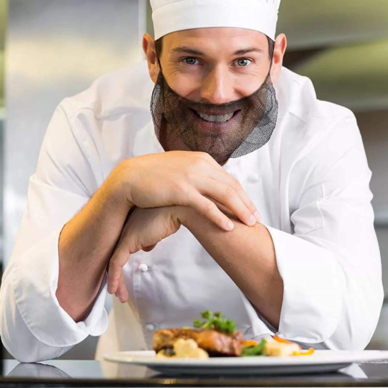 Disposable Protective Nylon Beard Cover for Industry