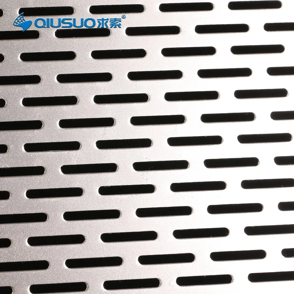 OEM Stainless Steel Punching Hole Decorative Perforated Sheet for Protective Covers