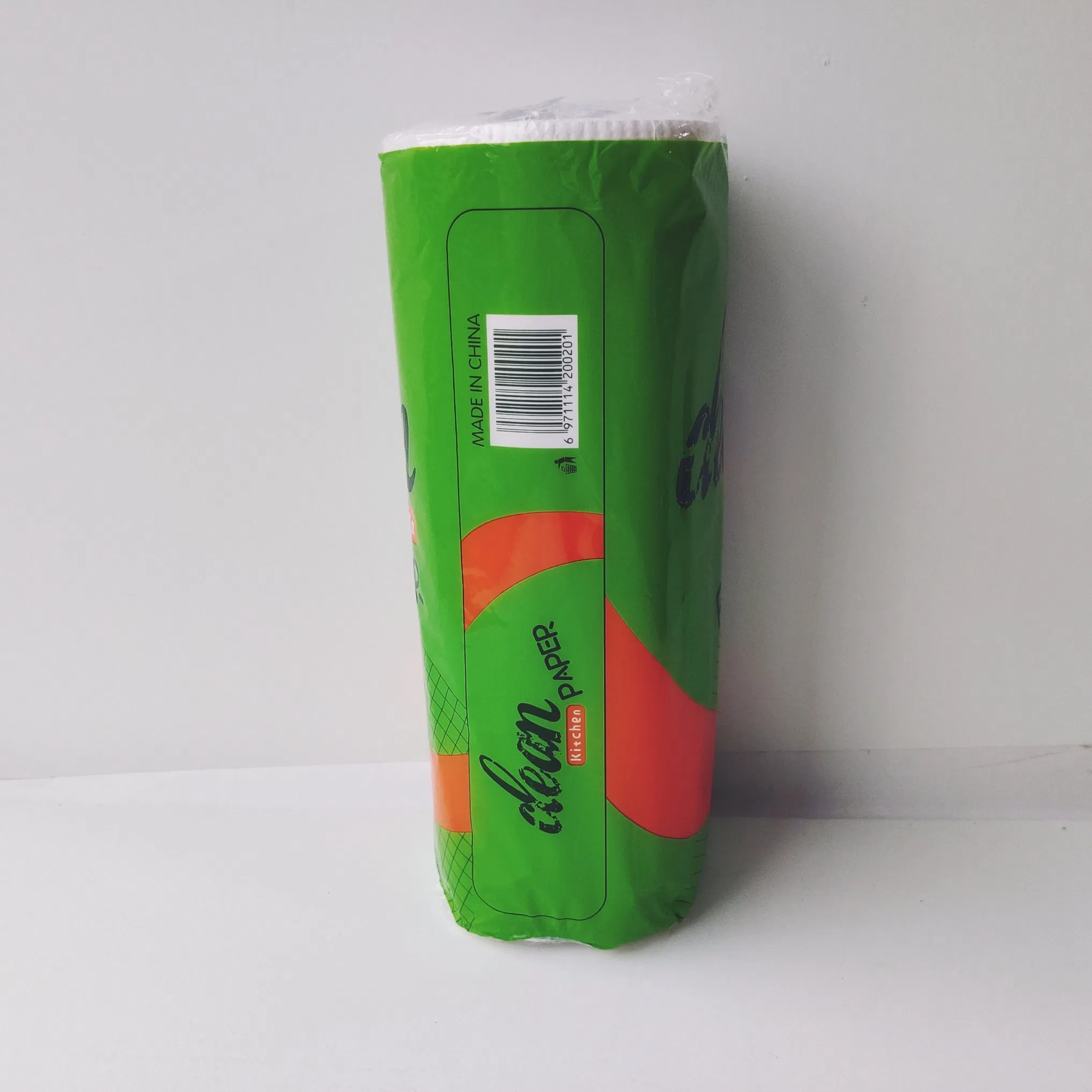 OEM/ODM Customized High Absorbent Cleaning Disposable Kitchen Roll Paper Tissue Towel for Home &amp; Hotel Use