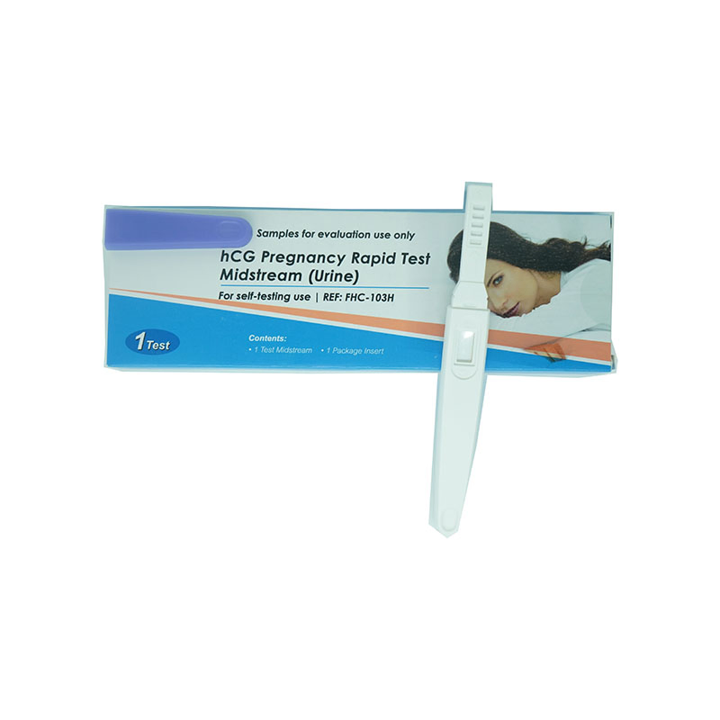 Easy Procedure to Use Self Diagnosis Rapid Read Pregnancy Midstream Test Kits