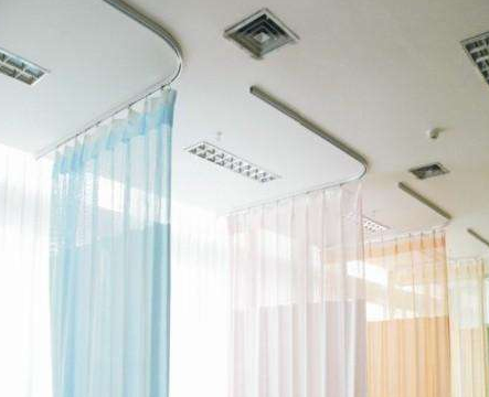 Durable Bed Curtains Fire Retardant Hospital Medical Curtains