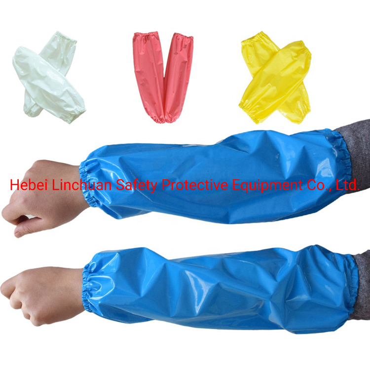 Waterproof Plastic TPU Sleeves/ Working Oils Chemicals Sleeve Cover