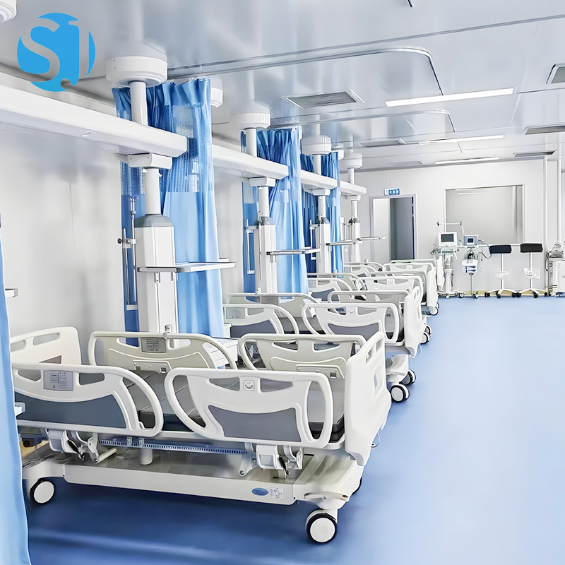 Antibacterial Medical Curtain and Track System for Infection Control in Hospitals, Clinics, and Healthcare Facilities, Privacy &amp; Safety Solutions