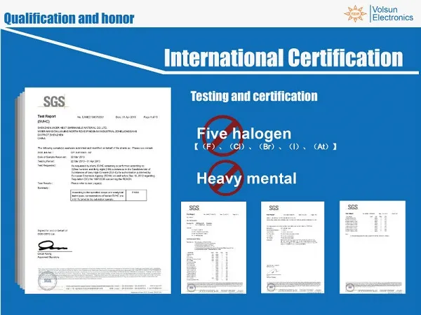 Certification