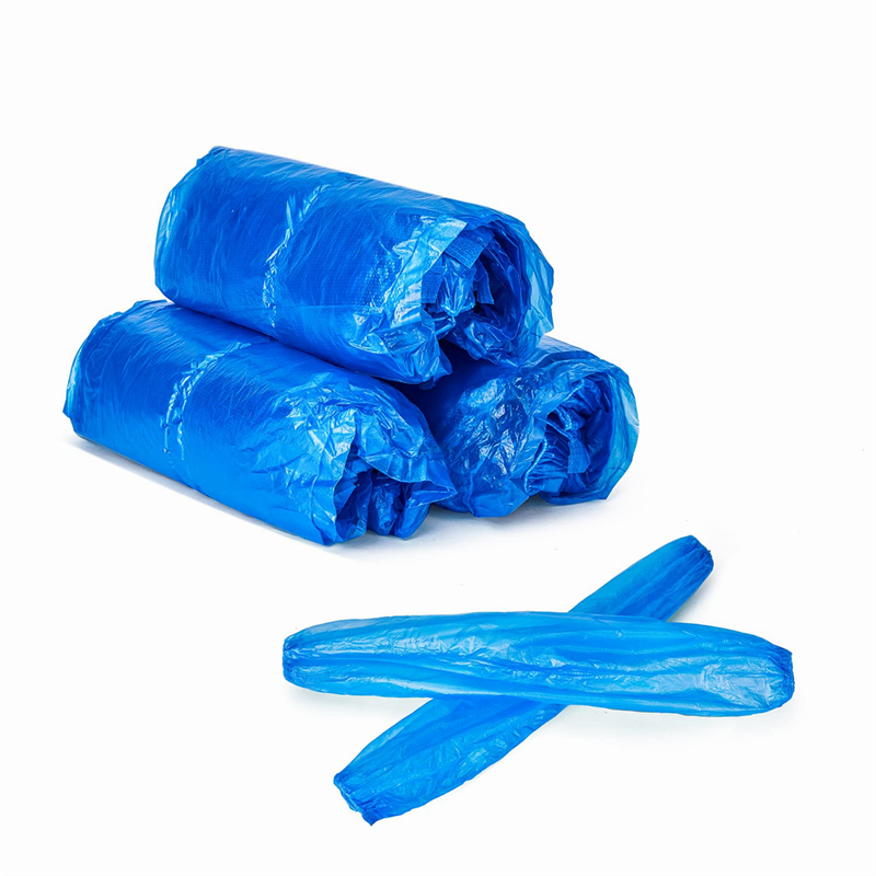 Plastic Waterproof Polyethylene Disposable Arm Sleeve Cover 18" Oversleeves