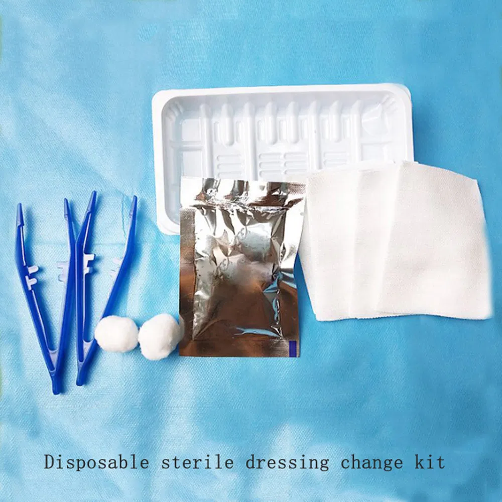 Disposable Medical Custom Procedure Pack Nurse Sterile Wound Dressing Change Kit