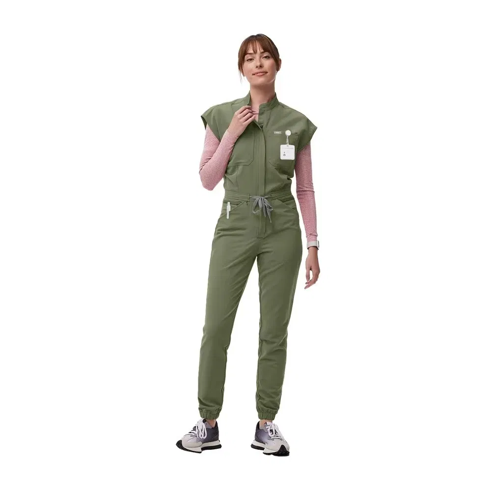 One-Piece Medical Scrub Suit High-Quality Operating Room Uniforms for Doctors and Nurses
