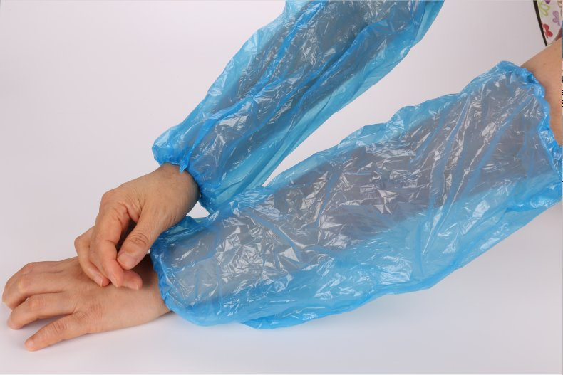 Disposable Waterproof PE Sleeve Cover Hand Made Dispos Plastic Arm Sleeves