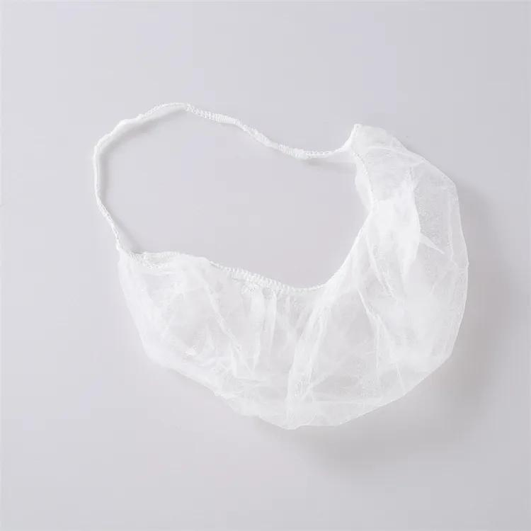 Polypropylene Disposable Nonwoven Beard Cover with Earloops