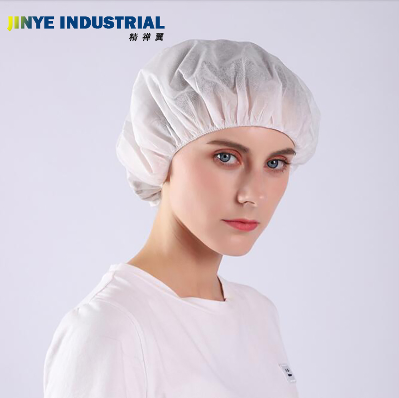 Disposable Hair Dust Net Mob Caps Stretch Non Woven Bouffant Cap