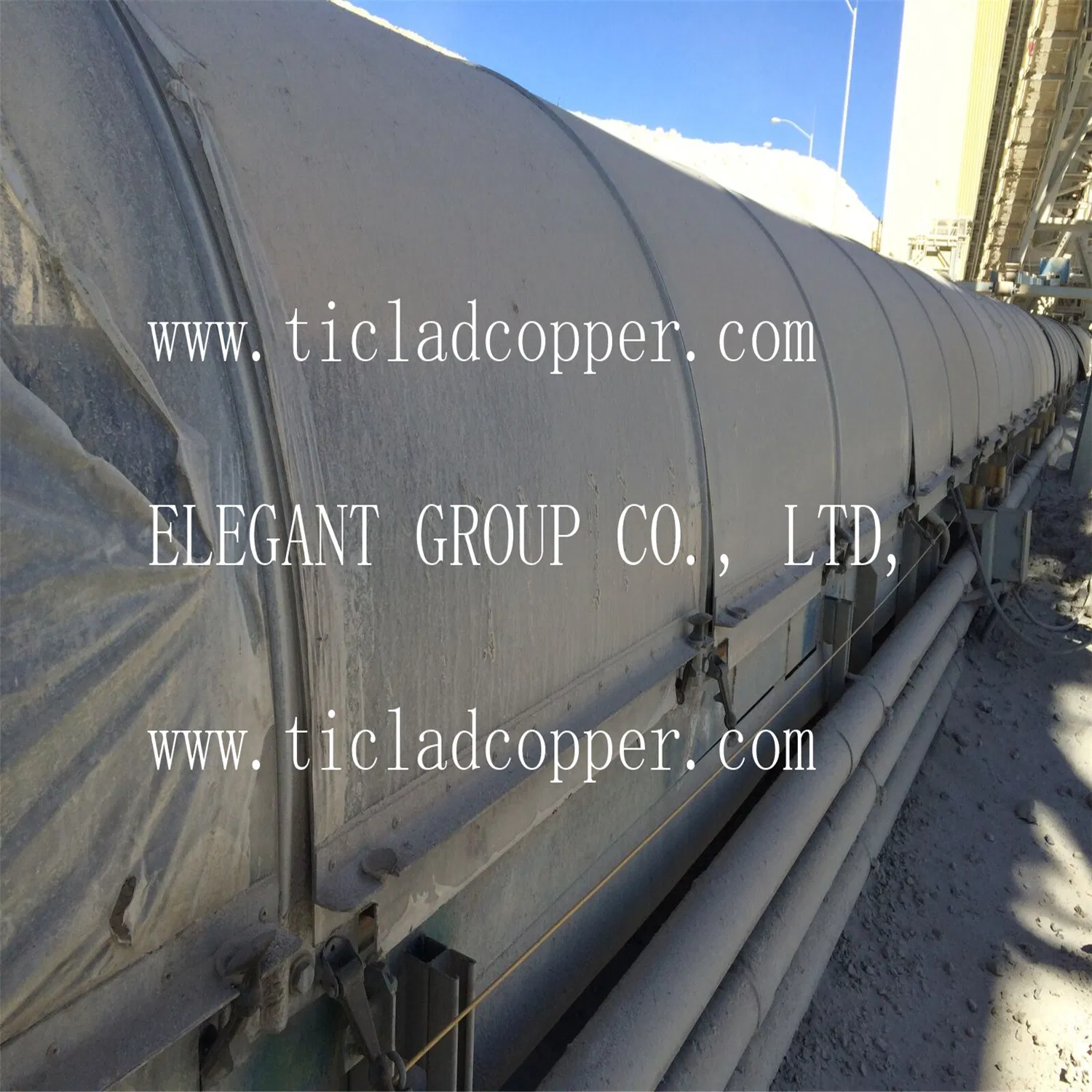 Polycarbonate Sheet Conveyor Belt Rain Protective Cover