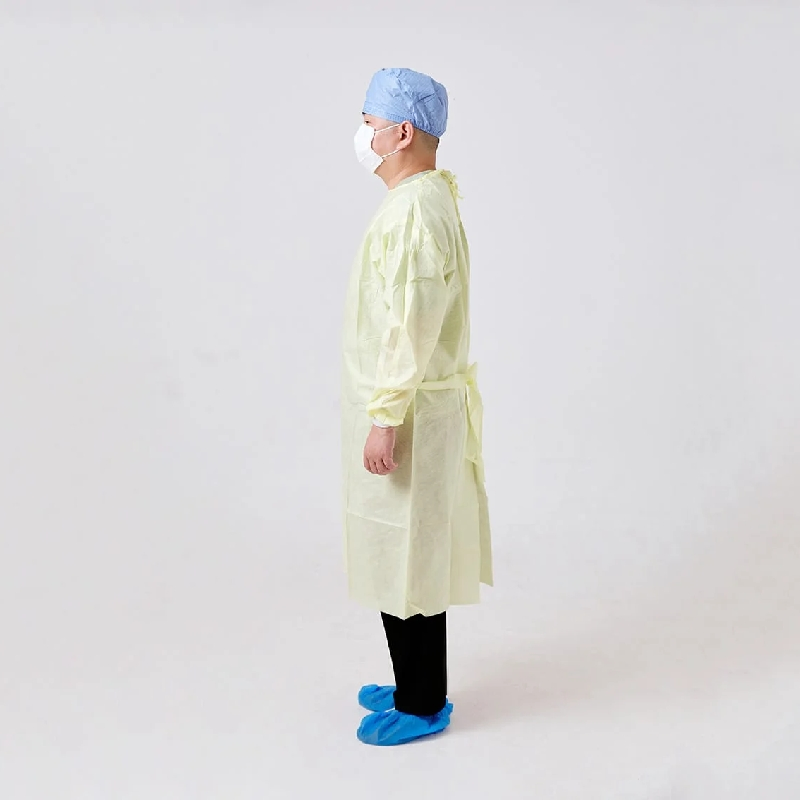 Waterproof Surgical Disposable Isolation Gown Level 2 Non-Sterile Patient Hospital Gown