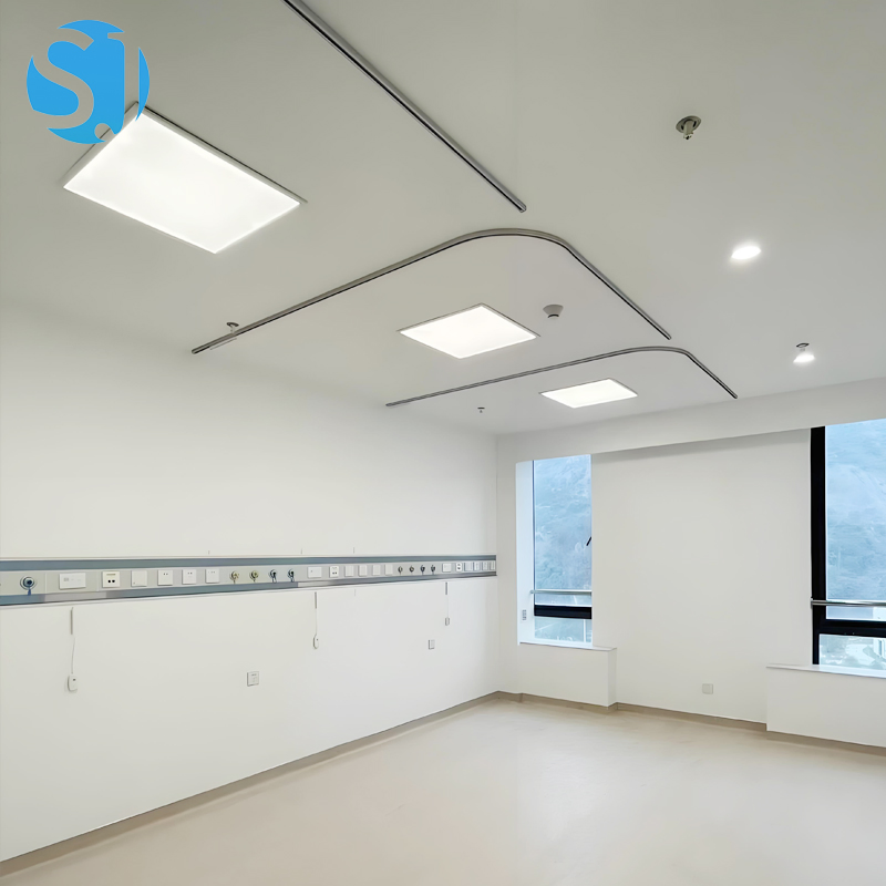 Reusable Washable Medical Cubicle Curtain Flame Retardant Antibacterial Fabric