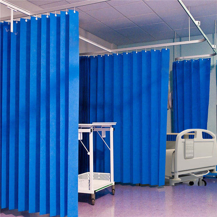 Factory Price Anti Bacterial Fire Retardant Hospital Curtain Medical Disposable Curtain