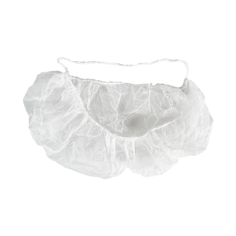 Polypropylene Disposable Nonwoven Beard Cover with Earloops