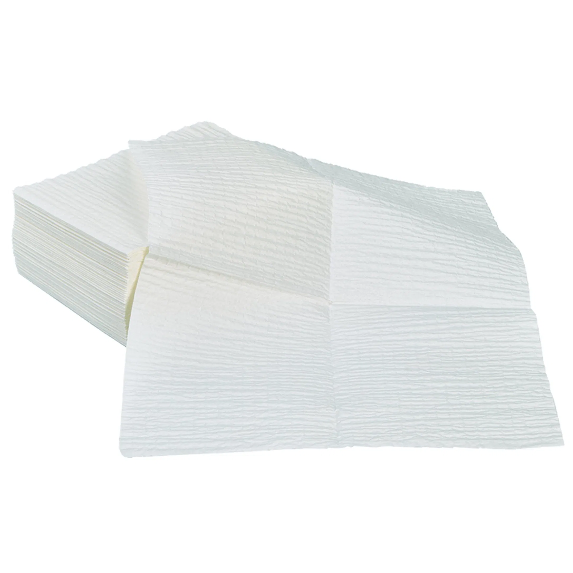 50/55/65GSM Disposable Scrim Reinforced Hand Paper Towel Can Do FSC Certified Wood Pulp Material Medical Blotting Wiper with Thread Mesh