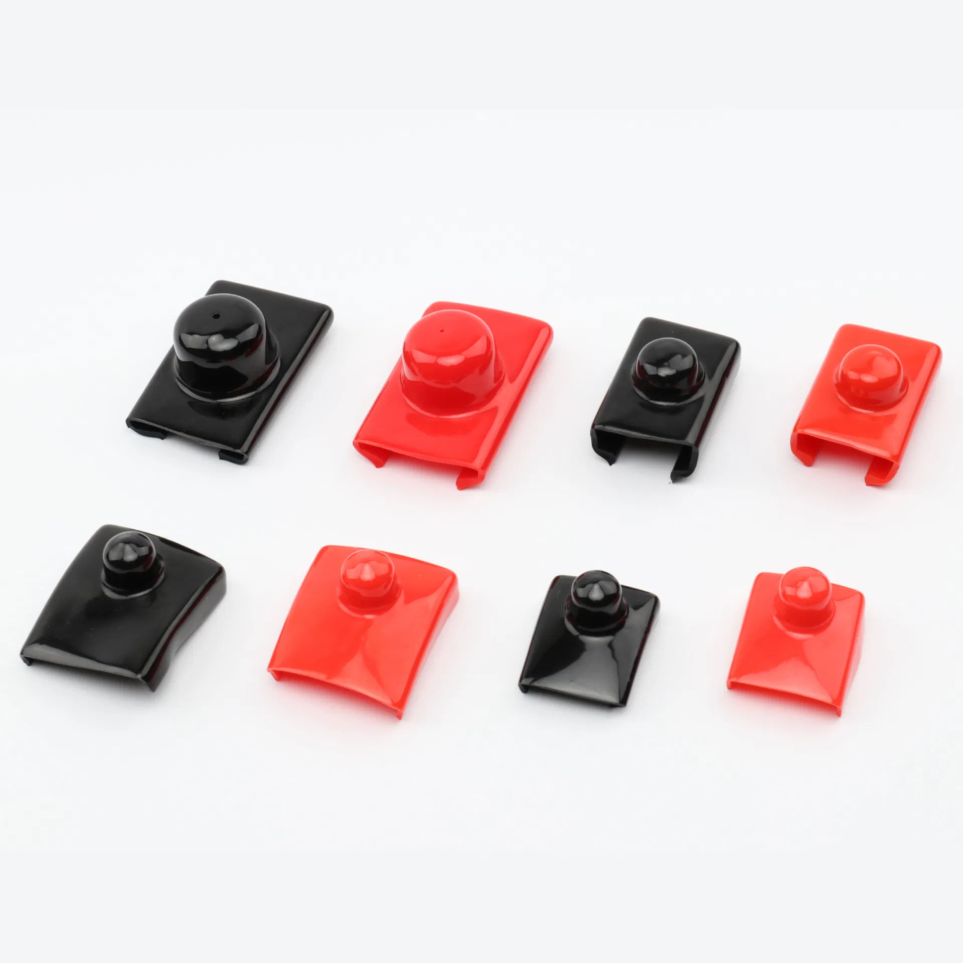 30mm Width Battery Bus Bar Insulation Cap UPS Terminal Lug Rubber Cap Battery Protective Sleeve Square Busbar PVC Plastic Cover Tp30-52