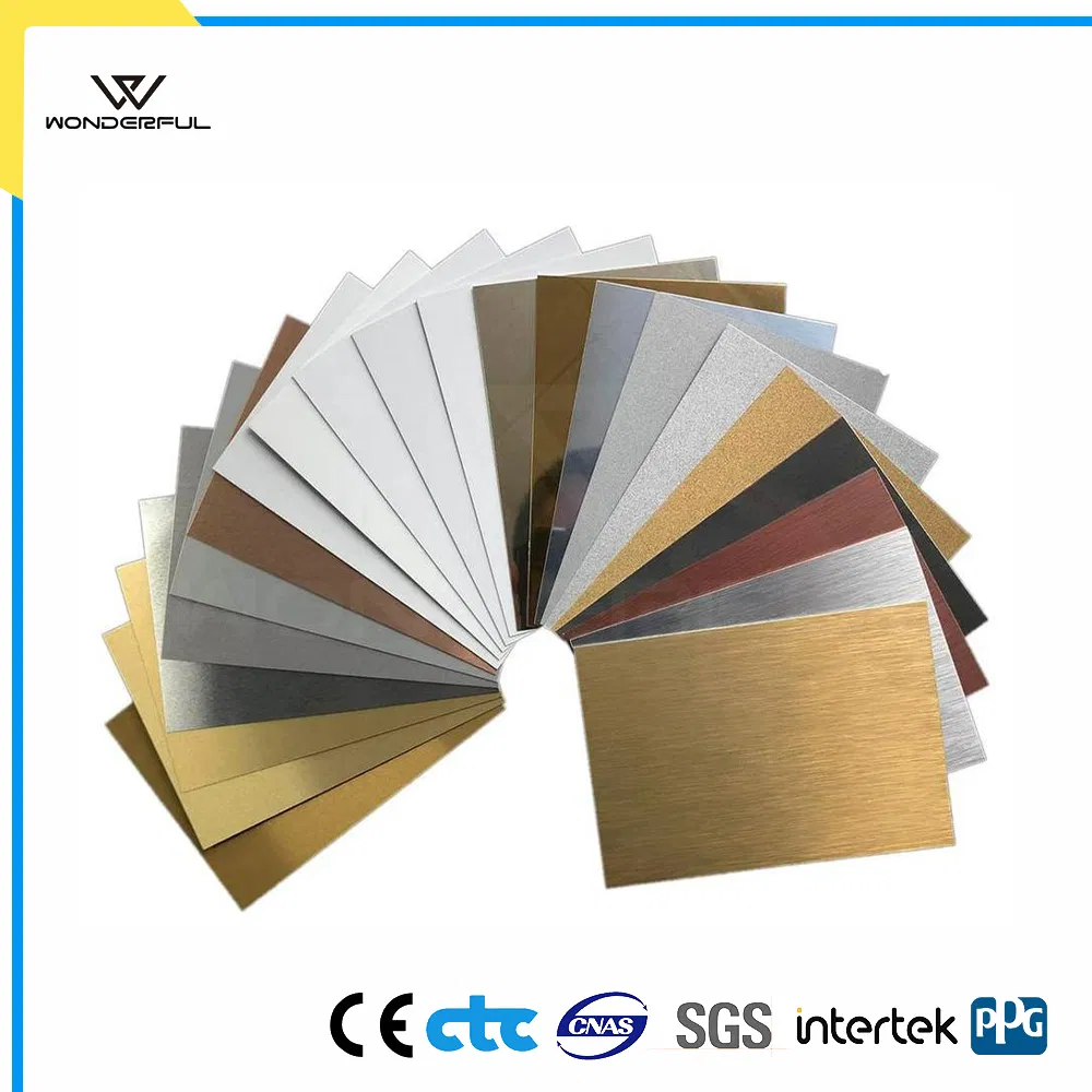 Various Sizes Cover Protective Film 0.52mm Thick Aluminum Aluminium Sheets Sublimation Blanks