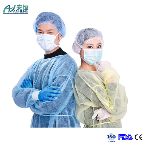 Eco-Friendly Disposable Polypropylene Patient Gown with CE
